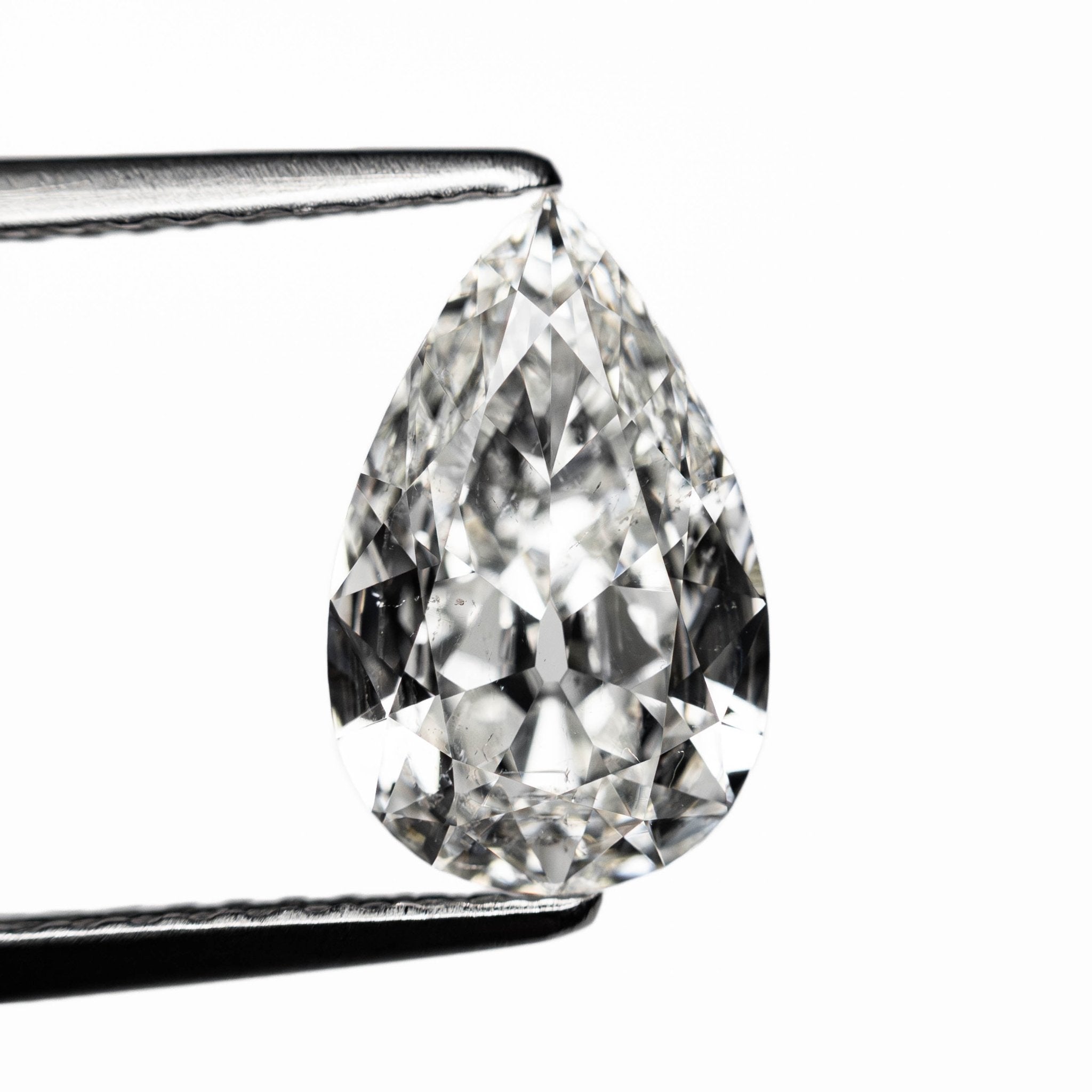 1.51ct 10.68x6.68x3.24mm GIA SI2 G Modern Antique Pear Brilliant 25086-01 - MTD