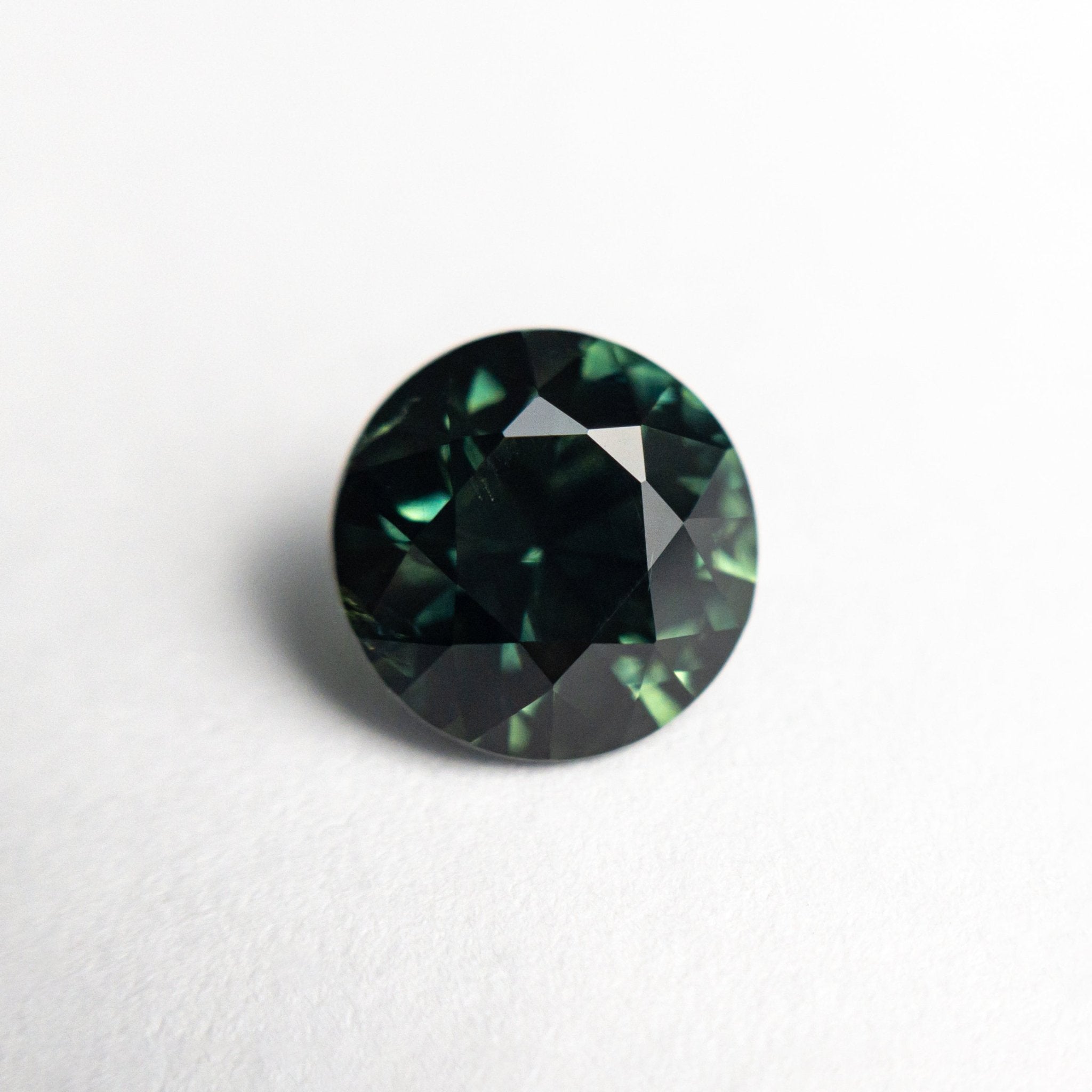 2.25ct 7.79x7.73x5.10mm Round Brilliant Sapphire 25122-02 - MTD