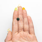 2.25ct 7.79x7.73x5.10mm Round Brilliant Sapphire 25122-02 - MTD