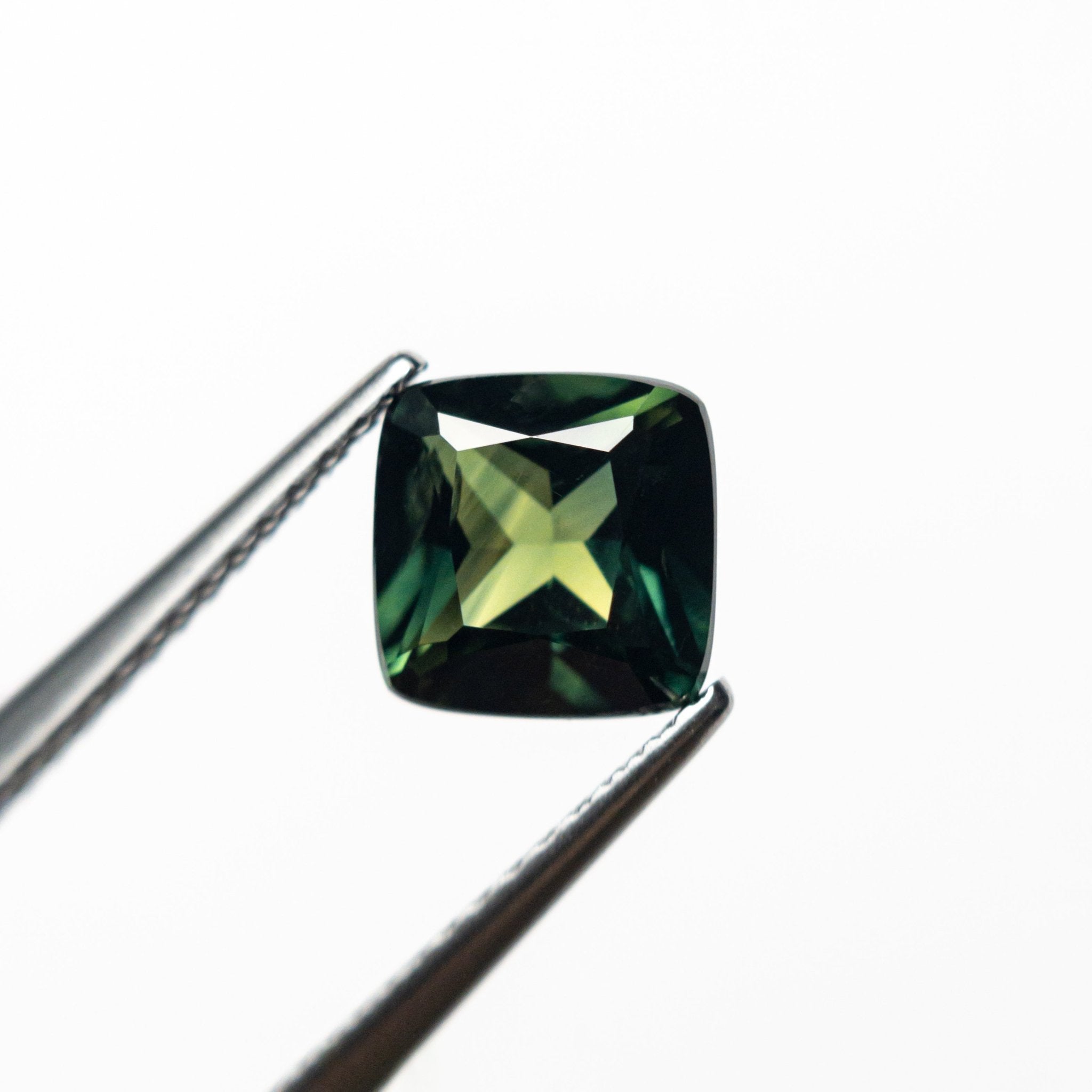 1.49ct 6.42x6.37x3.84mm Cushion Brilliant Sapphire 25128 - 03 - MTD