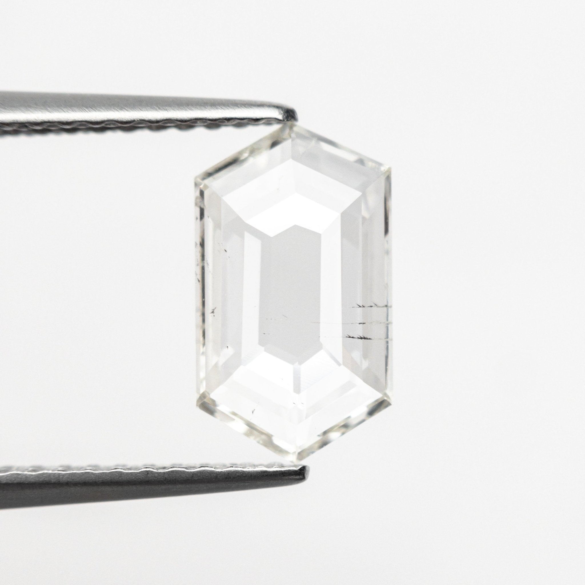 0.97ct 10.48x6.04x1.50mm I1 J Hexagon Rosecut 25133 - 01 - MTD
