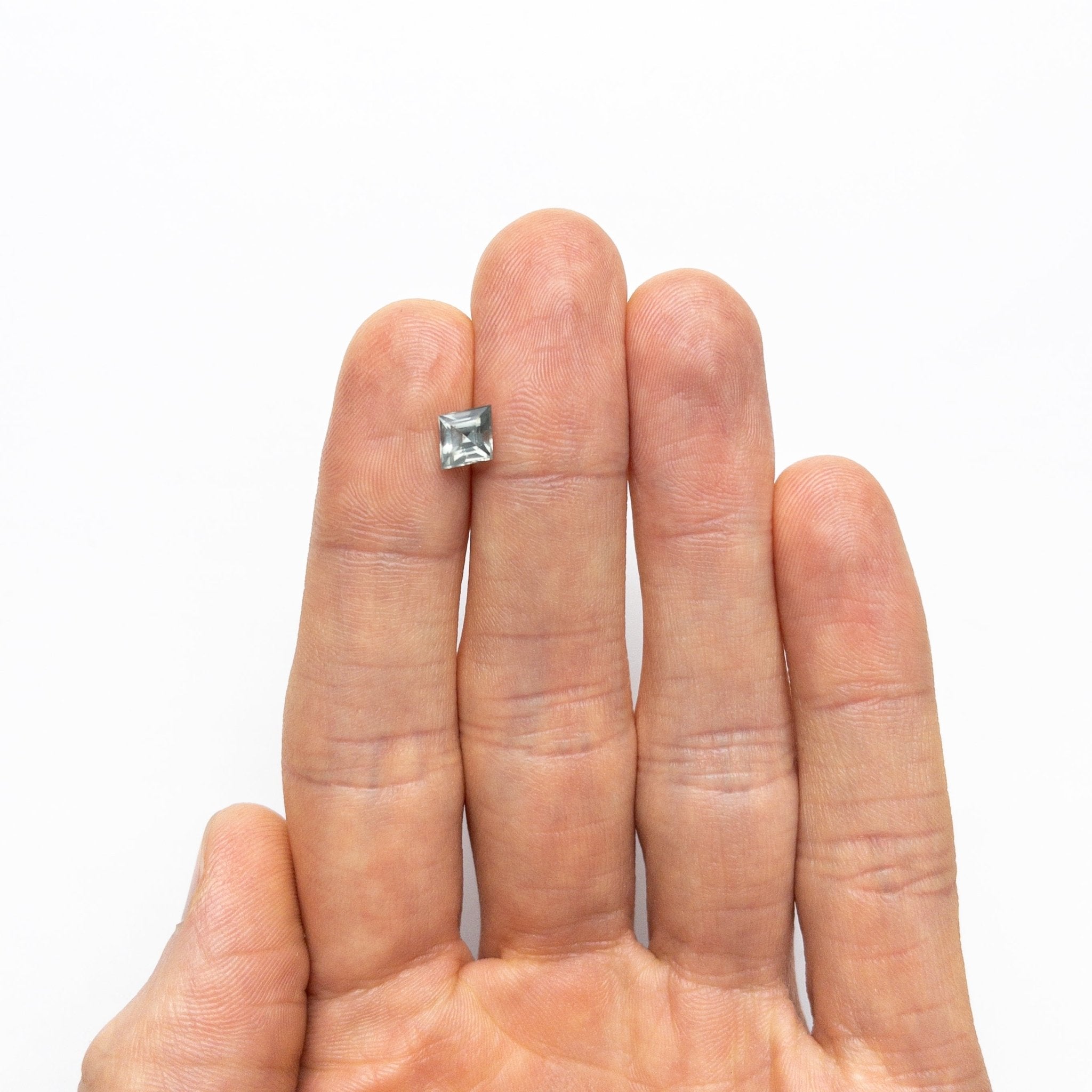 1.25ct 8.44x7.06x4.09mm Lozenge Step Cut Sapphire 25175 - 14 - MTD