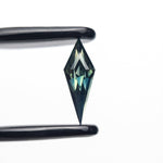 0.52ct 10.27x3.70x2.95mm Kite Step Cut Sapphire 25196-05 - MTD