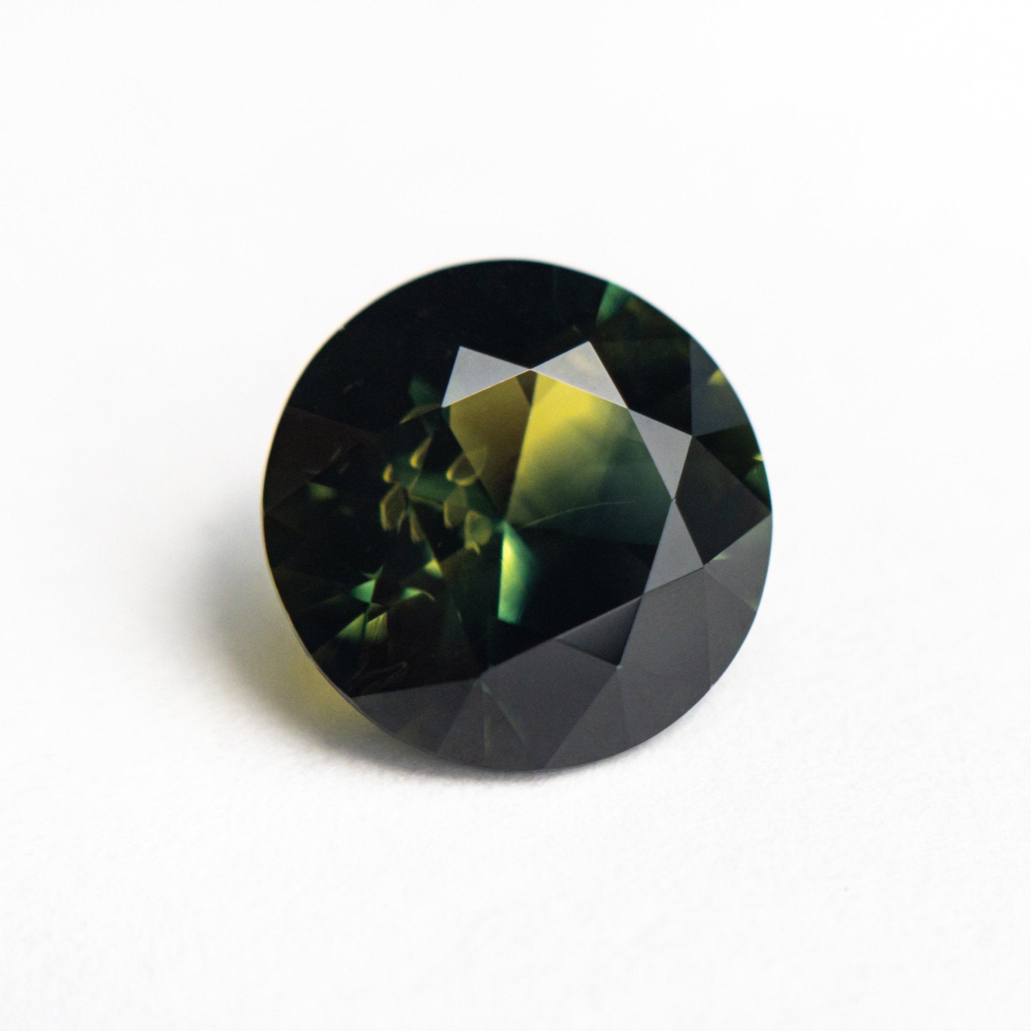 3.00ct 9.07x9.02x5.18mm Round Brilliant Sapphire 25373 - 01 - MTD