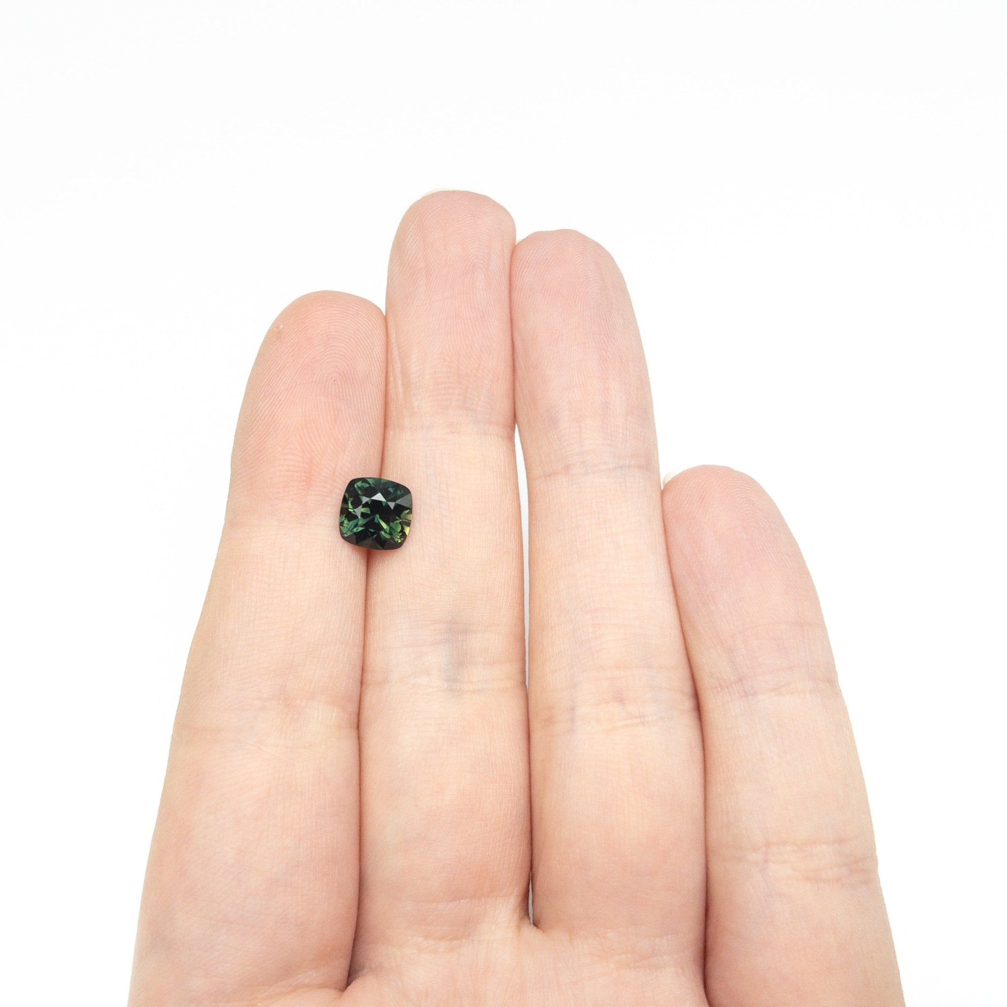 2.02ct 7.16x7.15x5.00mm Cushion Brilliant Sapphire 25376-01 - MTD