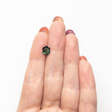1.52ct 7.69x5.93x3.81mm Hexagon Step Cut Sapphire 25381 - 02 - MTD