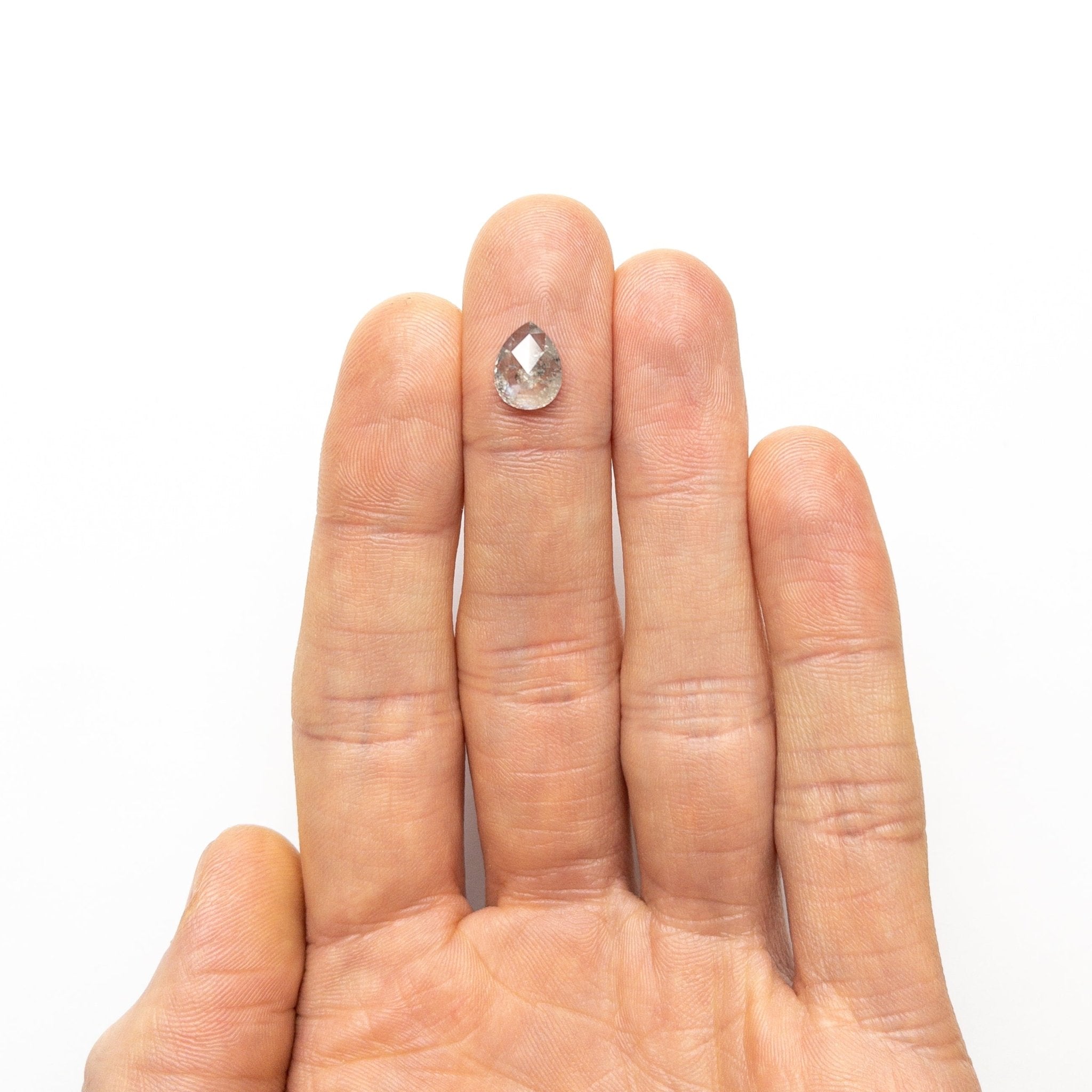 1.62ct 9.61x7.38x3.04mm Pear Rosecut 25450 - 07 - MTD