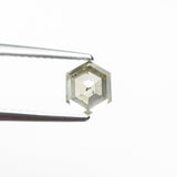 1.07ct 6.36x5.29x3.98mm Hexagon Step Cut 25455 - 11 - MTD