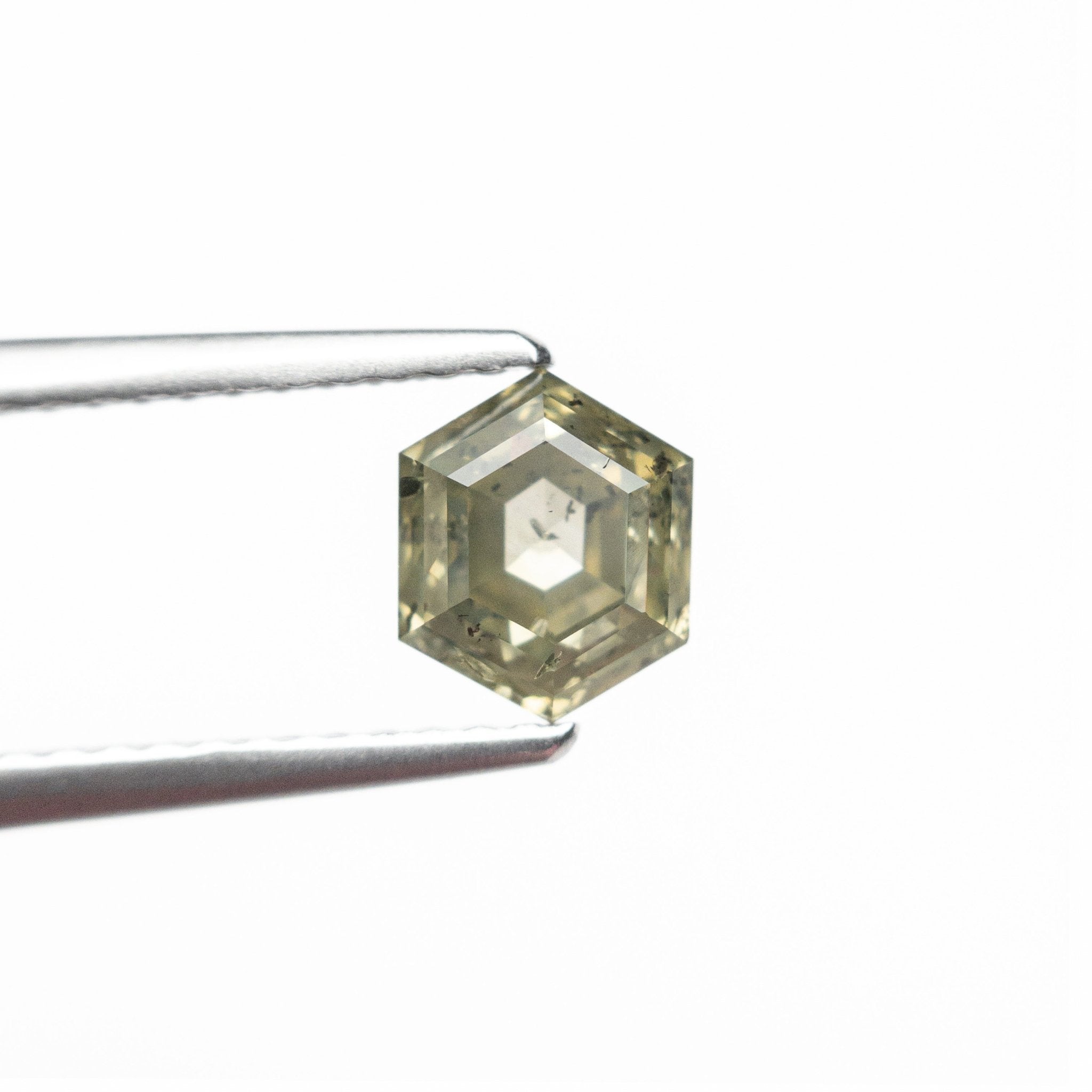 1.07ct 6.36x5.29x3.98mm Hexagon Step Cut 25455 - 11 - MTD