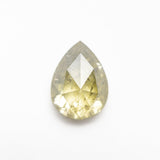 2.31ct 9.76x7.19x4.19mm Pear Double Cut 25455-12 - MTD