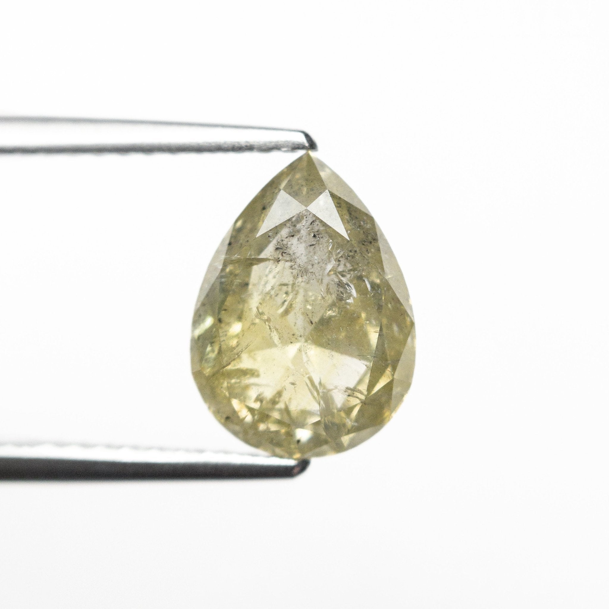 2.31ct 9.76x7.19x4.19mm Pear Double Cut 25455-12 - MTD