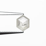 0.66ct 6.84x5.46x2.11mm Hexagon Rosecut 25457-16 - MTD