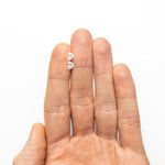 0.81cttw 2pc 6.12x4.22x2.18mm 6.16x4.26x2.15mm VVS H - I Half Moon Brilliant Matching Pair 25521 - 01 - MTD