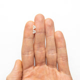 0.81cttw 2pc 6.12x4.22x2.18mm 6.16x4.26x2.15mm VVS H - I Half Moon Brilliant Matching Pair 25521 - 01 - MTD