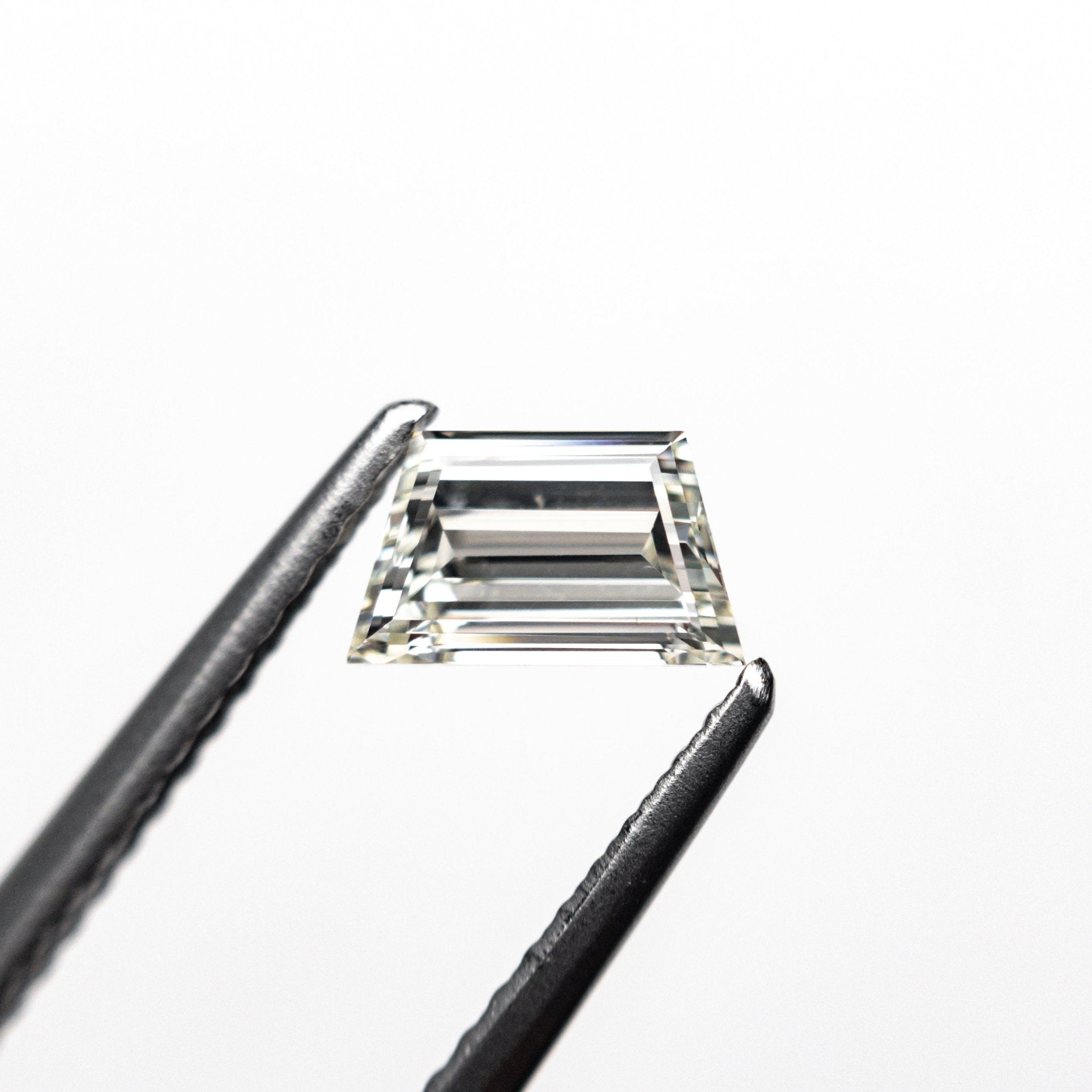 1.10cttw 2pc 6.28x3.67x2.37mm 6.25x3.72x2.40mm VVS L - M Trapezoid Step Cut Matching Pair 25536 - 01 - MTD
