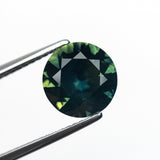 2.94ct 8.90x8.84x5.32mm Round Brilliant Sapphire 25720-01 - MTD