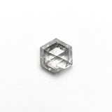 0.84ct 6.03x5.44x2.99mm Hexagon Rosecut 25806 - 22 - MTD
