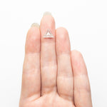 1.23ct 8.49x9.22x2.74mm Triangle Rosecut 25807 - 31 - MTD