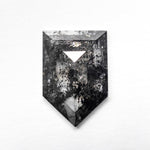 2.36ct 10.91x7.42x3.09mm Shield Rosecut 25813 - 14 - MTD