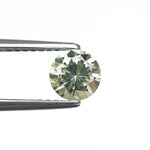 0.76ct 5.56x5.52x3.52mm Round Brilliant Sapphire 26134-16 - MTD