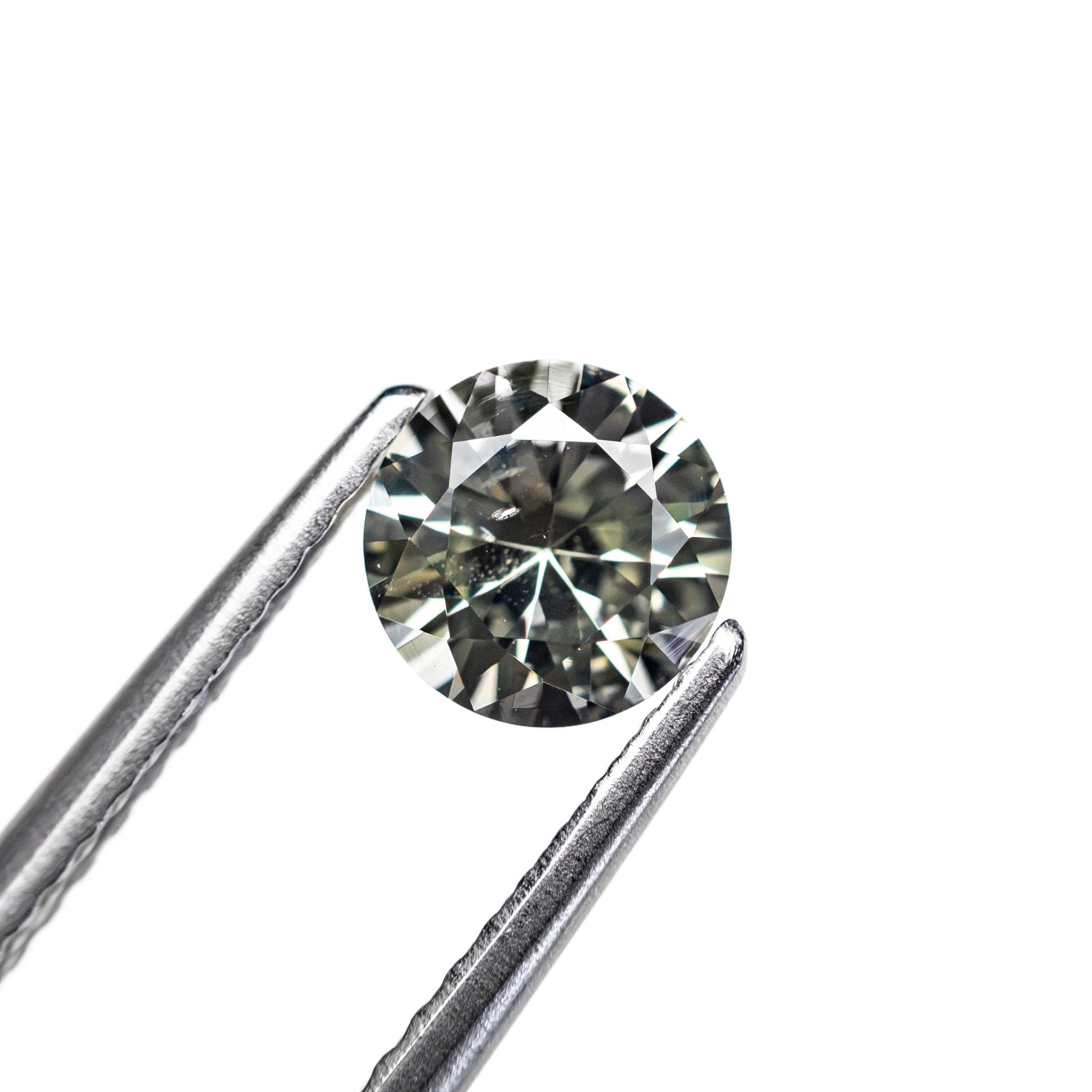 0.80ct 5.55x5.56x2.36mm Round Brilliant Sapphire 26134-17 - MTD