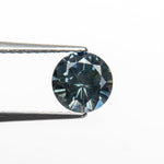 1.04ct 6.10x6.07x3.89mm Round Brilliant Sapphire 26141-25 - MTD
