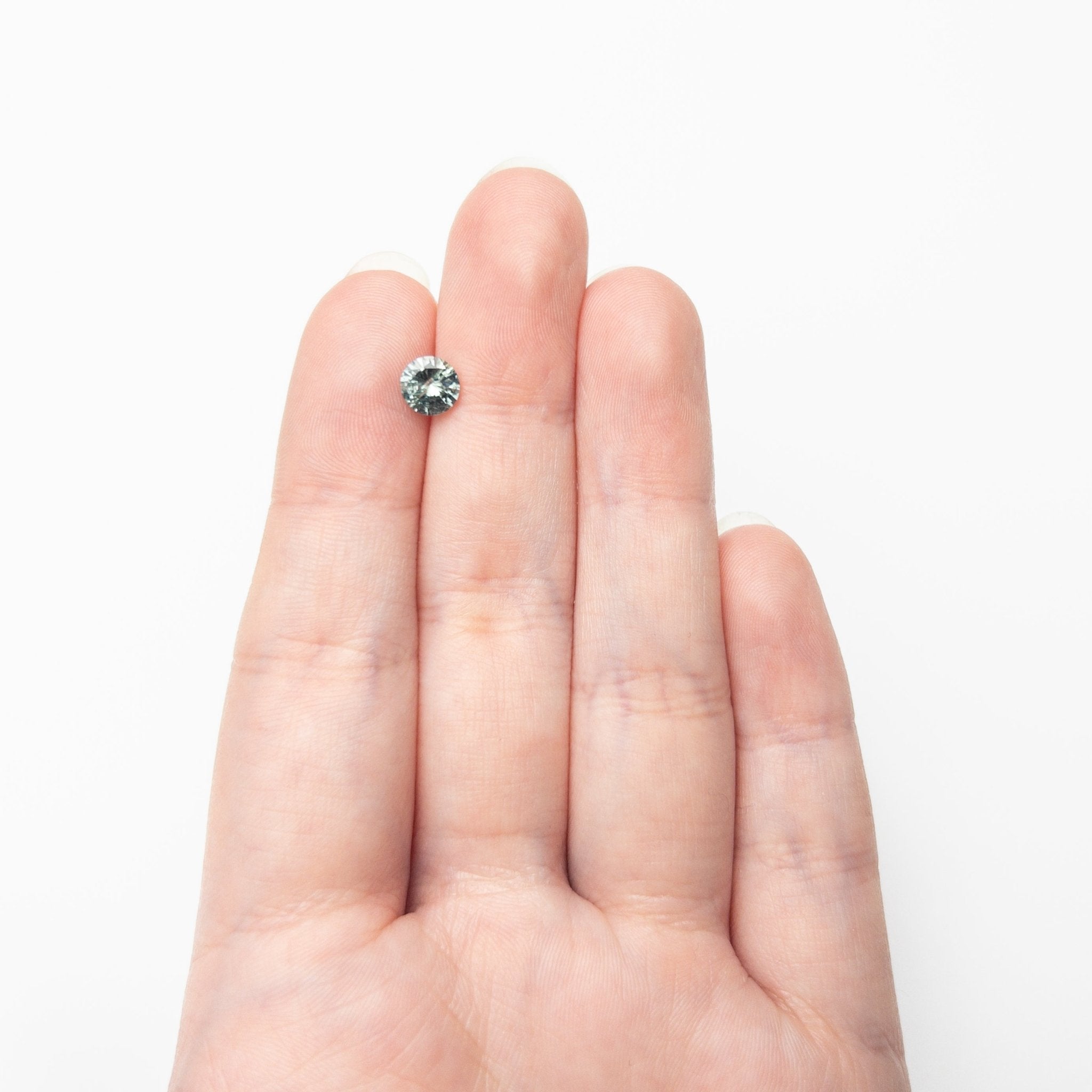1.00ct 6.05x6.01x3.73mm Round Brilliant Sapphire 26141 - 28 - MTD