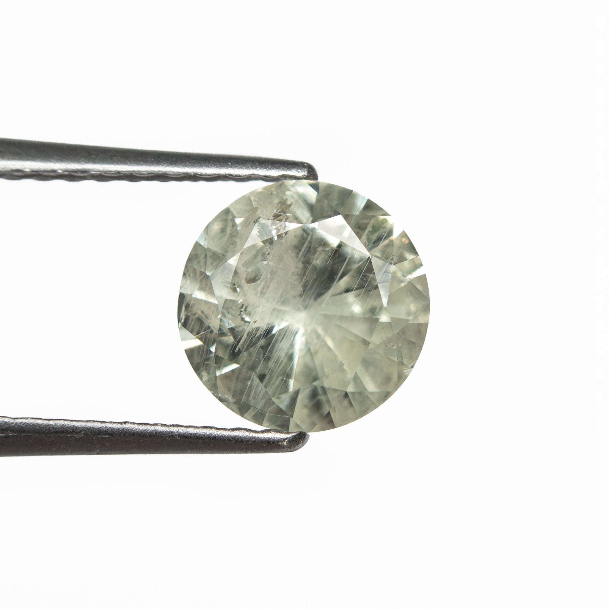 1.37ct 6.85x6.81x4.18mm Round Brilliant Sapphire 26142-01 - MTD