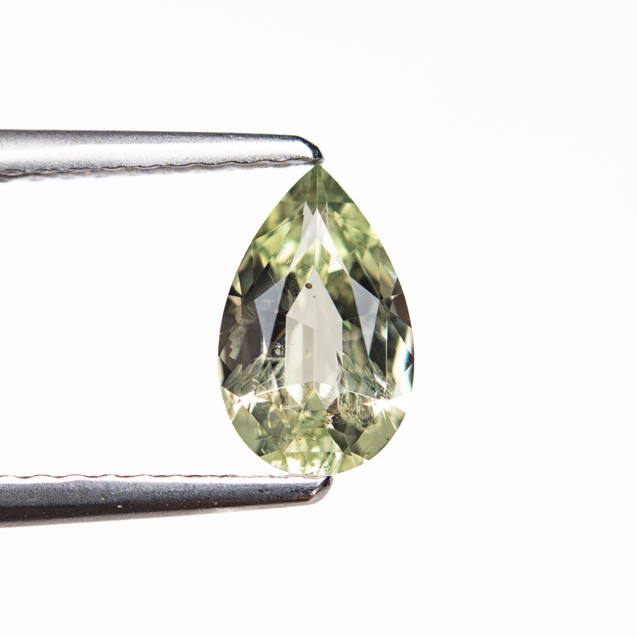 0.90ct 8.08x5.04x2.90mm Pear Brilliant Sapphire 26144-02 - MTD