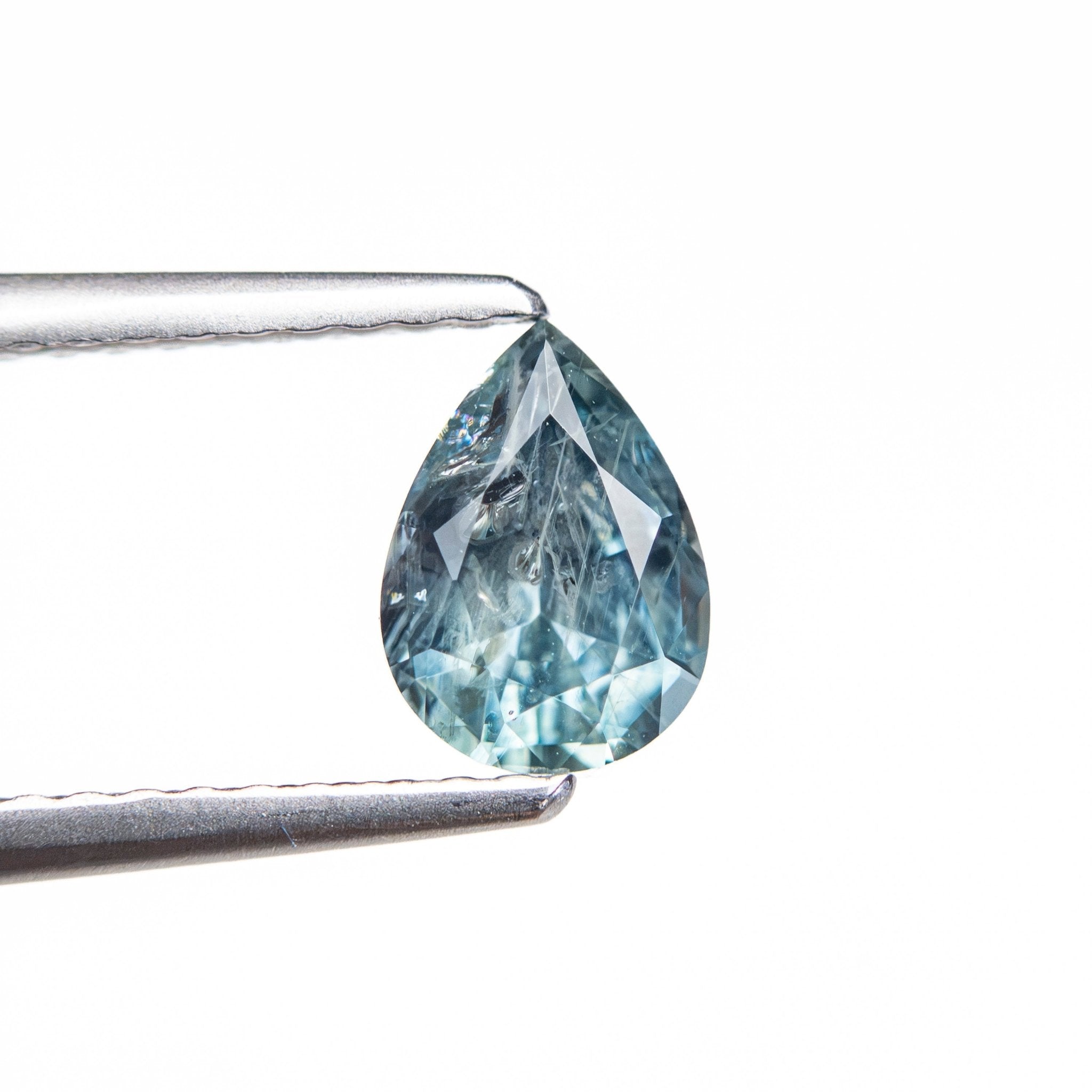0.87ct 6.97x5.05x3.42mm Pear Brilliant Sapphire 26150-10 - MTD
