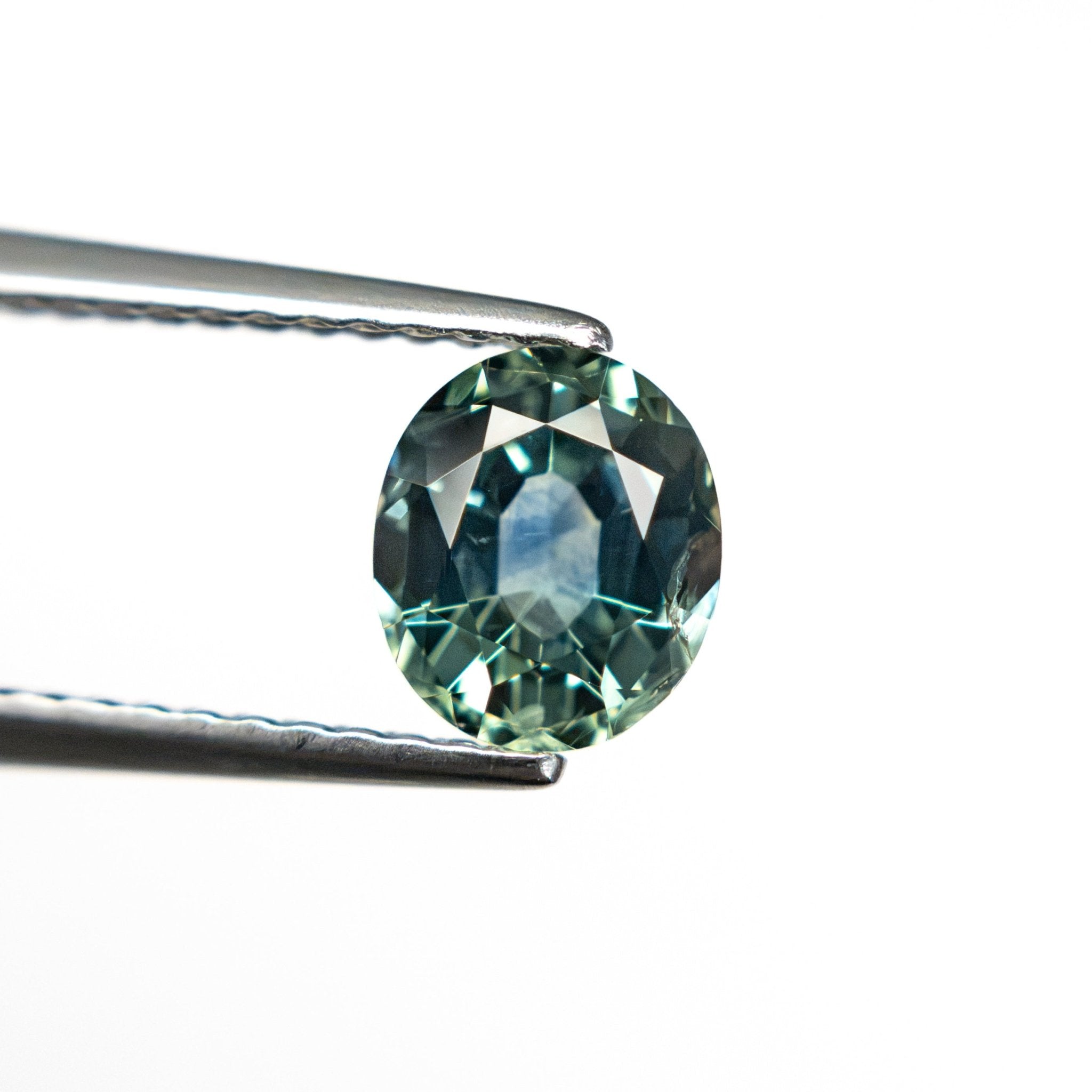 1.03ct 6.46x5.55x3.47mm Oval Brilliant Sapphire 26161-01 - MTD