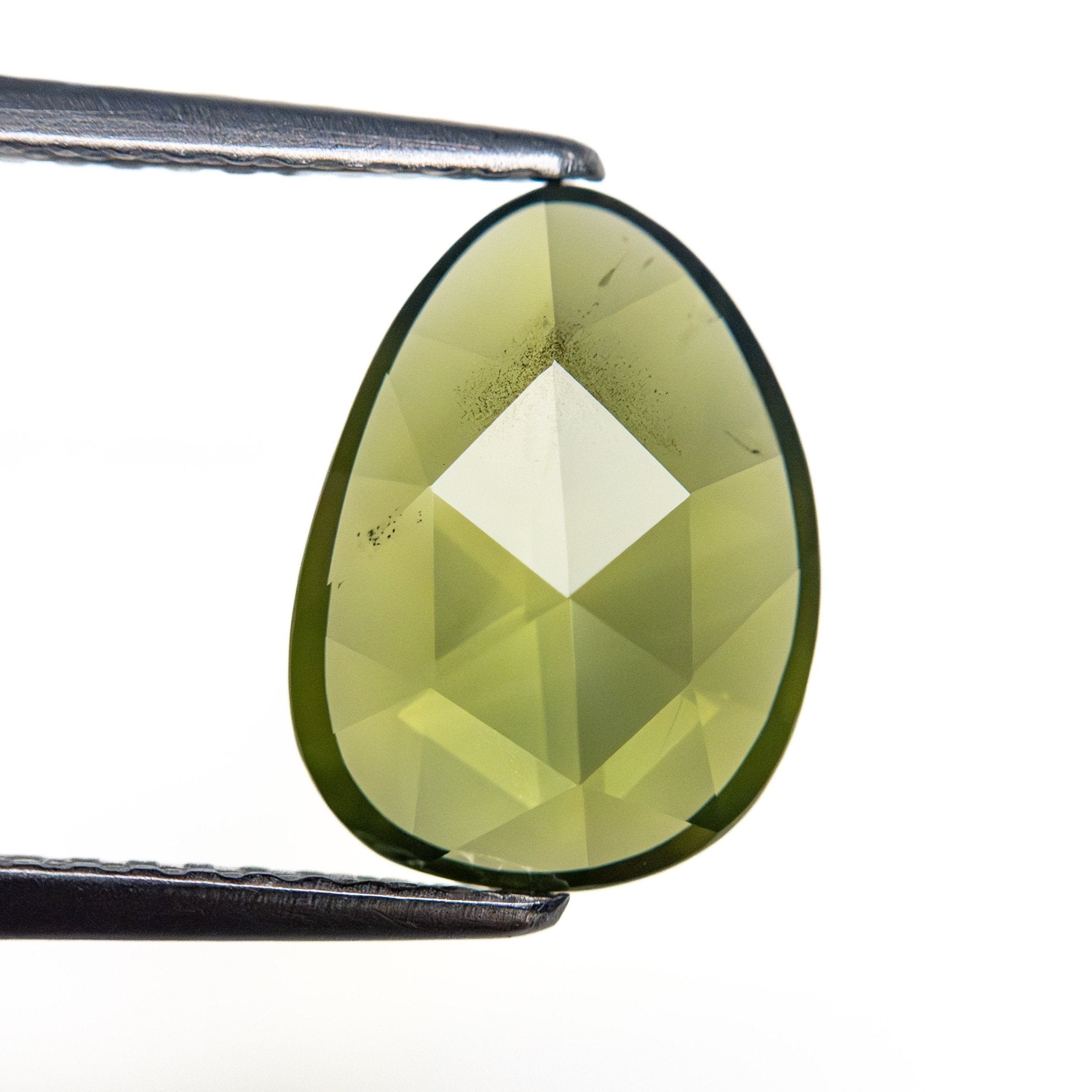 1.78ct 10.92x8.07x 2.22mm Amorphous Rosecut Sapphire 26327-06 - MTD