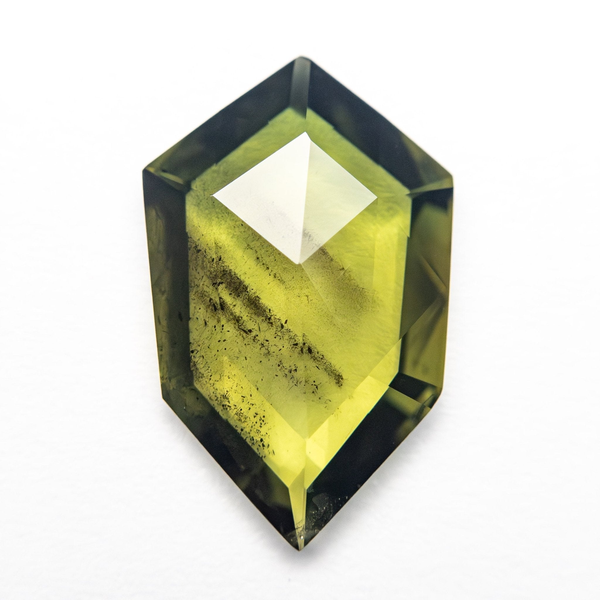 2.83ct 13.89x8.76x2.67mm Shield Rosecut Sapphire 26327 - 12 - MTD