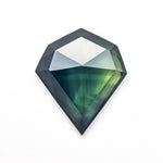2.42ct 11.00x9.47x2.93mm Shield Rosecut Sapphire 26327-15 - MTD