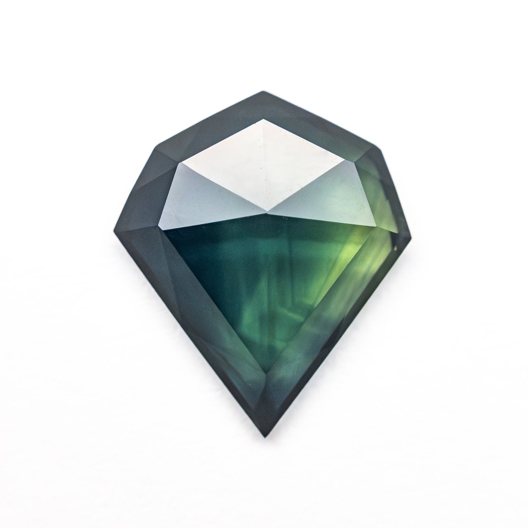 2.42ct 11.00x9.47x2.93mm Shield Rosecut Sapphire 26327-15 - MTD