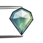 2.42ct 11.00x9.47x2.93mm Shield Rosecut Sapphire 26327-15 - MTD