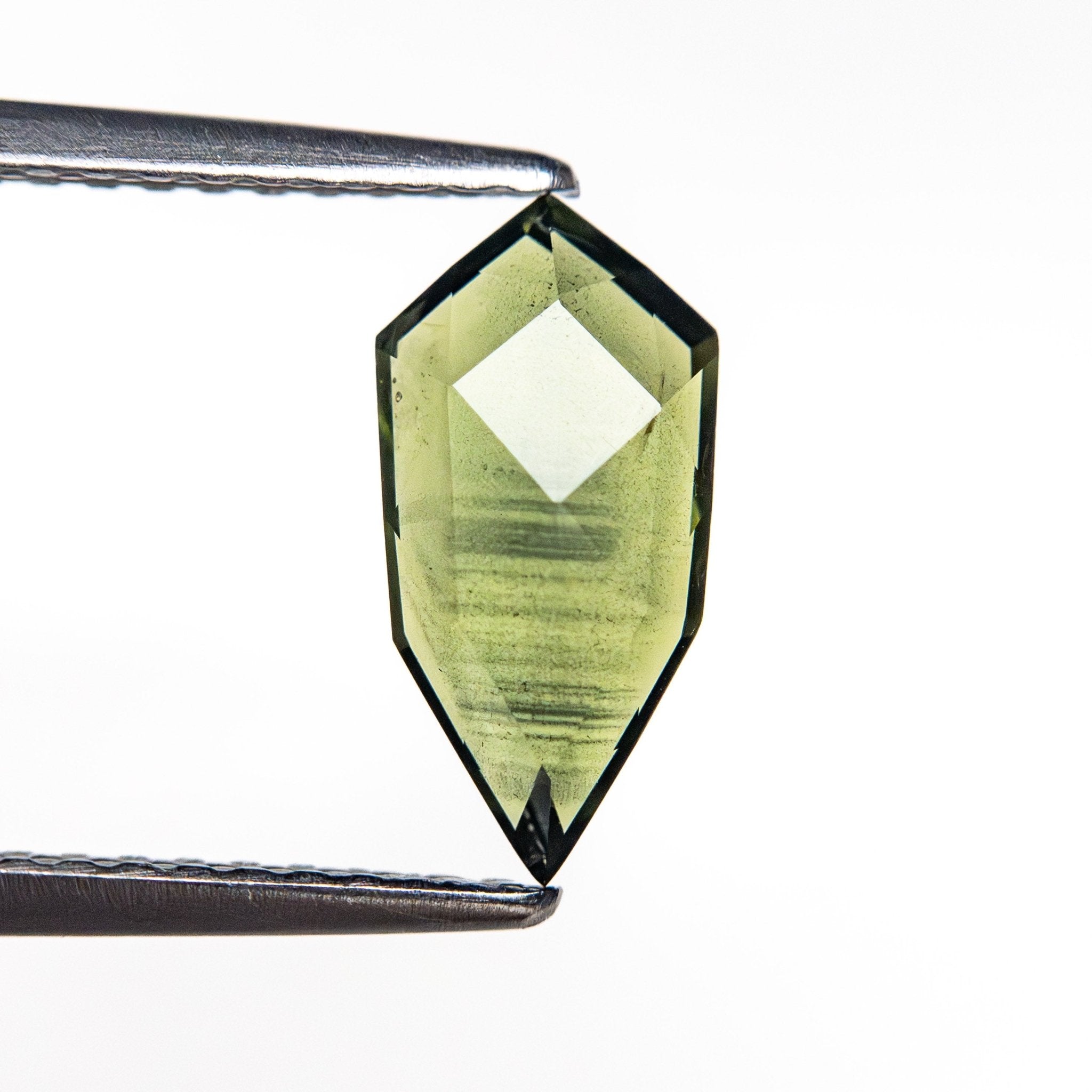 1.17ct 10.56x5.24x2.34mm Shield Rosecut Sapphire 26327 - 21 - MTD