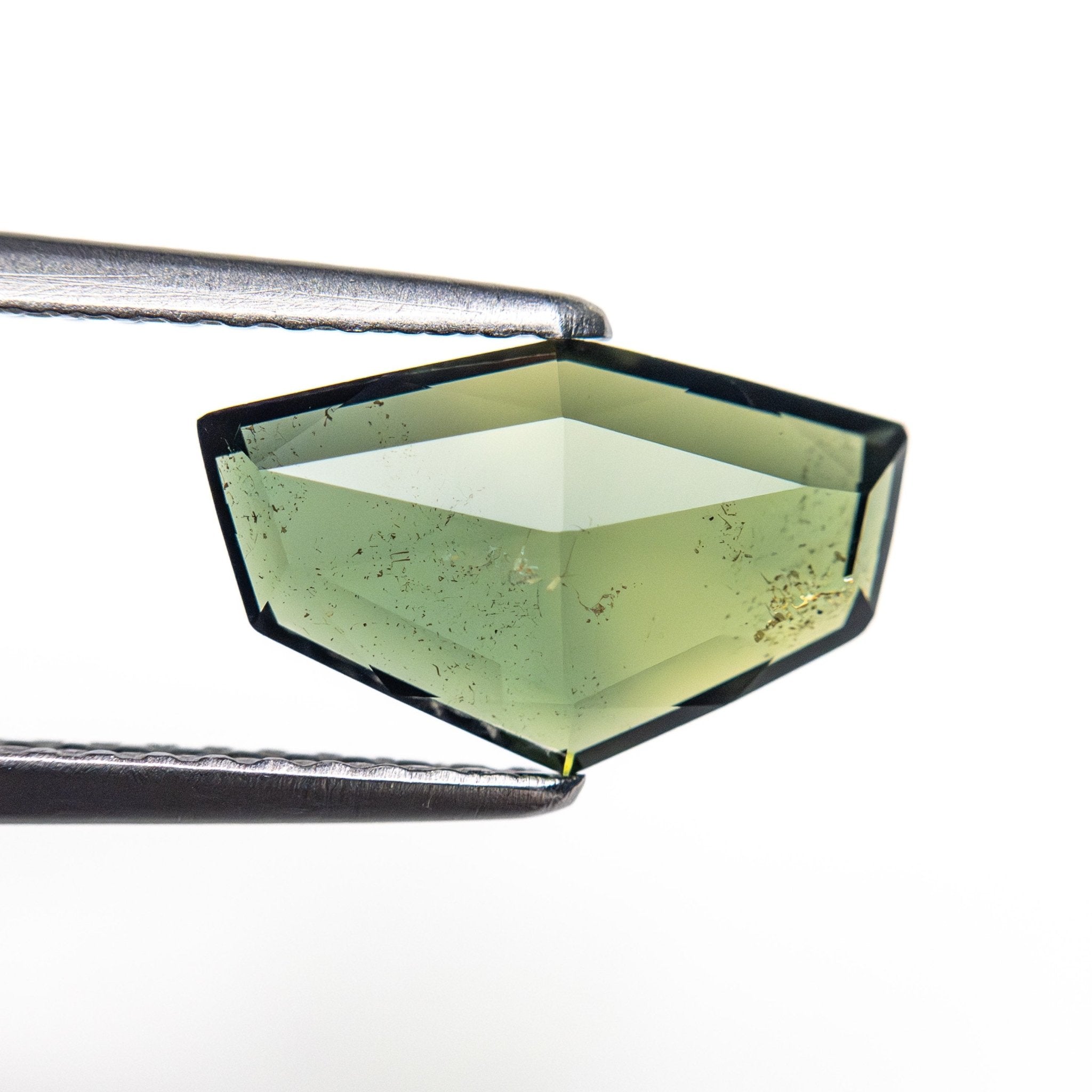 1.55ct 10.92x6.58x2.25mm Shield Rosecut Sapphire 26327 - 25 - MTD