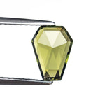 1.46ct 8.75x6.63x2.79mm Coffin Rosecut Sapphire 26327-29 - MTD