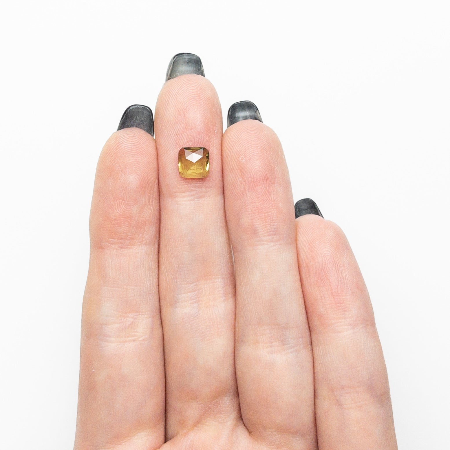 1.05ct 6.12x6.11x2.43mm Cushion Rosecut Sapphire 26327 - 97 - MTD