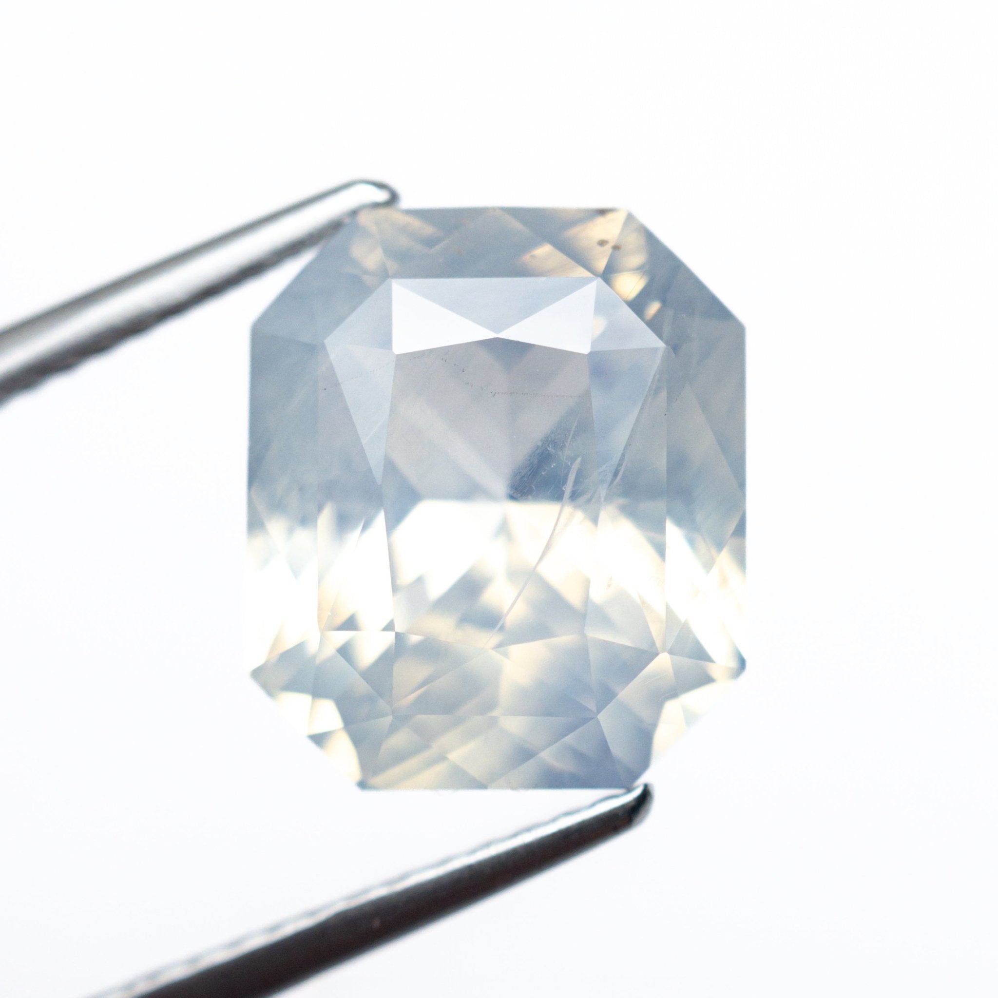 6.50ct 11.04x9.49x6.57mm Cut Corner Rectangle Brilliant Sapphire 26390 - 01 - MTD