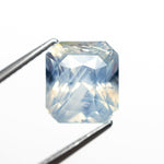 5.44ct 9.47x8.46x7.30mm Cut Corner Rectangle Brilliant Sapphire 26397 - 01 - MTD