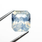 5.44ct 9.47x8.46x7.30mm Cut Corner Rectangle Brilliant Sapphire 26397 - 01 - MTD