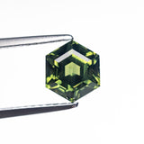 1.78ct 7.19x6.25x4.87mm Hexagon Step Cut Sapphire 26510 - 01 - MTD