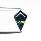 0.91ct 8.39x5.40x3.77mm Kite Step Cut Sapphire 26516 - 05 - MTD