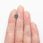 1.23ct 6.53x6.49x4.08mm Round Brilliant Sapphire 26524 - 01 - MTD