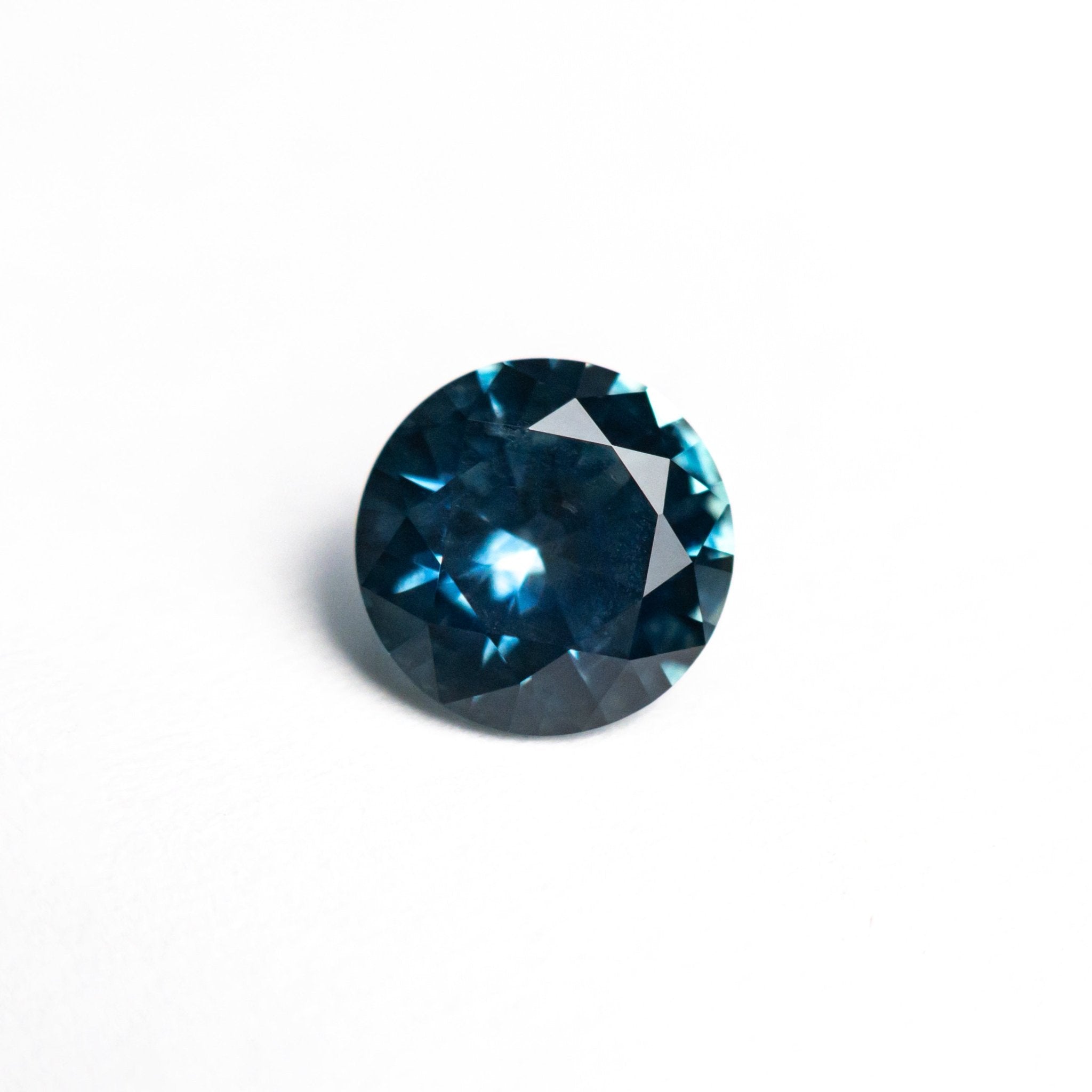 1.25ct 6.69x6.65x3.88mm Round Brilliant Sapphire 26524-11 - MTD