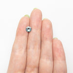 0.94ct 6.11x6.03x3.46mm Round Brilliant Sapphire 26524-14 - MTD