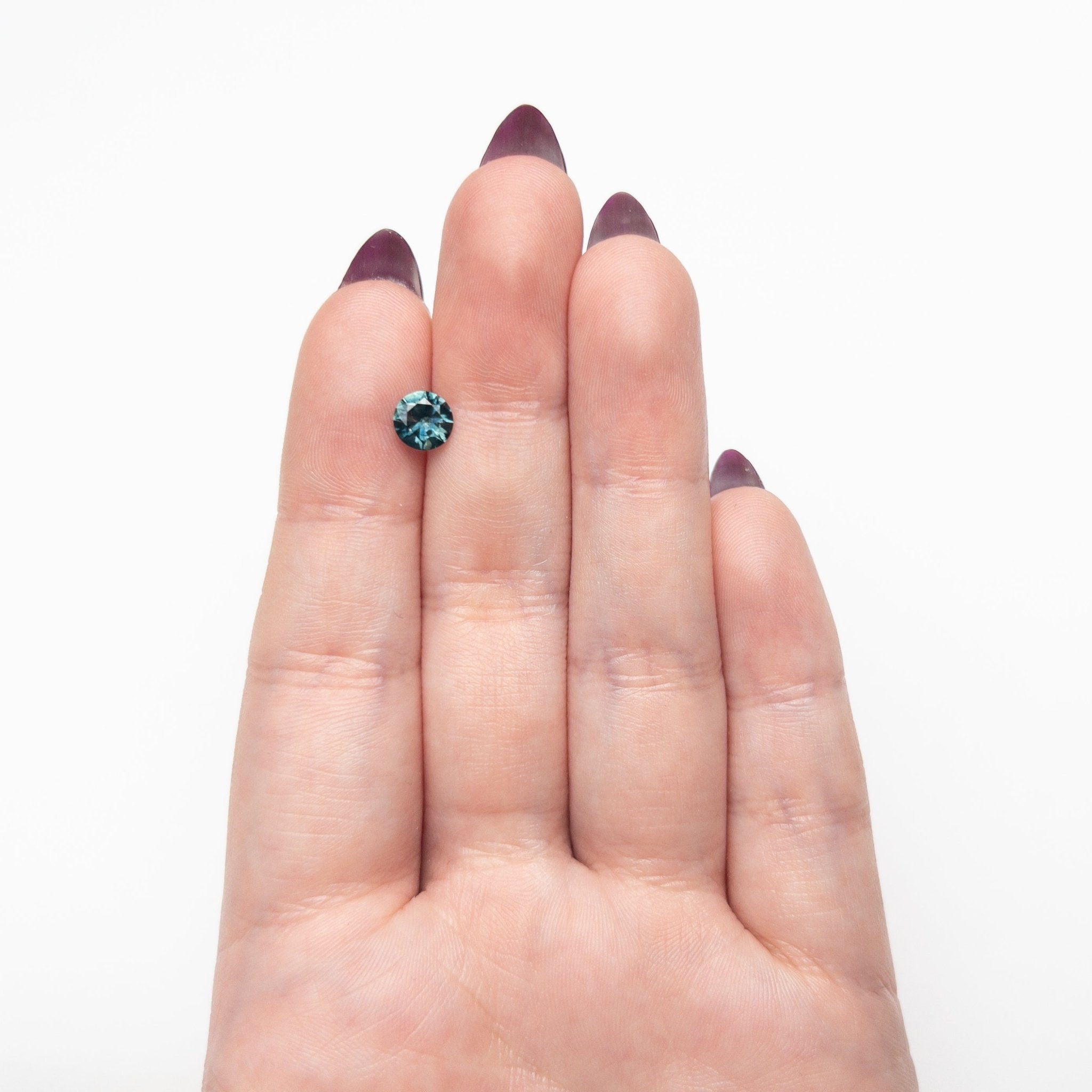 1.01ct 6.23x6.20x3.63mm Round Brilliant Sapphire 26526-11 - MTD