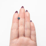 0.93ct 6.00x5.98x3.65mm Round Brilliant Sapphire 26526-12